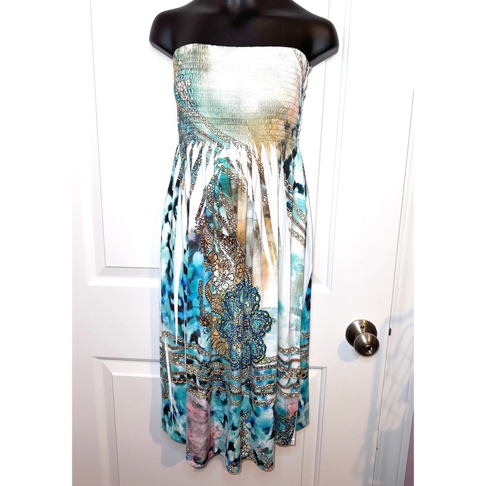 S-Twelve rhinestone dress